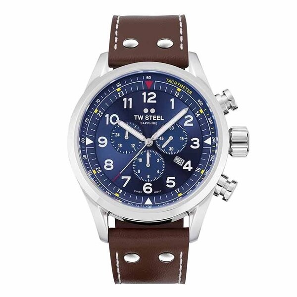 TW Steel TW Steel Swiss Volante SVS201 chronograph watch 48mm