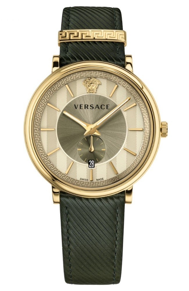 Versace VBQ030017 V-Circle Manifesto men's watch 42 mm | WatchXL