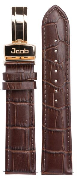 Jcob Einzeiger JCS-LR01 Lederarmband braun