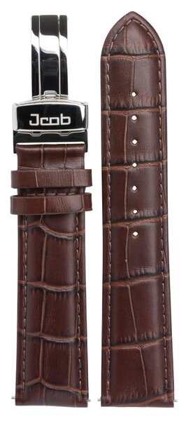 Jcob Einzeiger JCS-LS01 Lederarmband braun