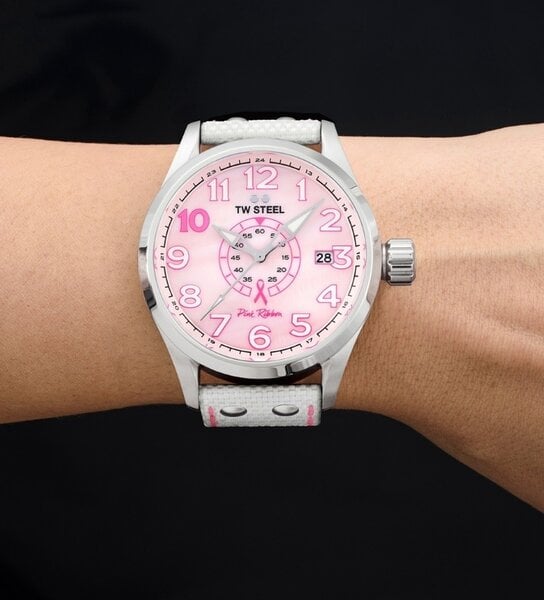 TW Steel TW Steel TW972 Pink Ribbon ladies watch 45mm