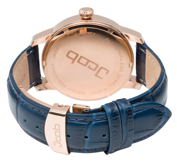 Jcob Jcob Einzeiger JCW004-LR03 rose gold/blue men's watch