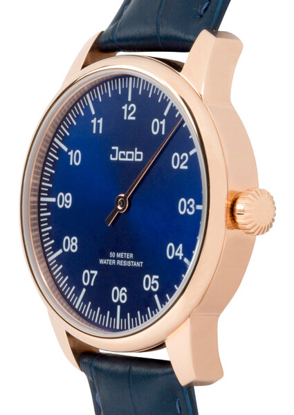 Jcob Jcob Einzeiger JCW004-LR03 rose gold/blau Herrenuhr