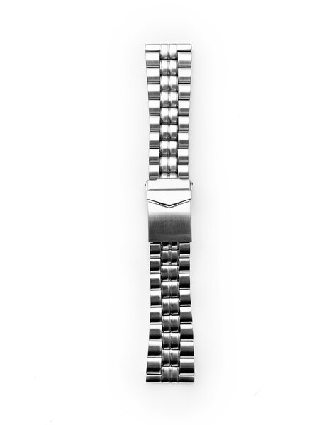 Tauchmeister 24mm steel watch strap s24-steel