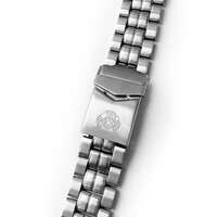 Tauchmeister 20mm steel watch strap S20-steel