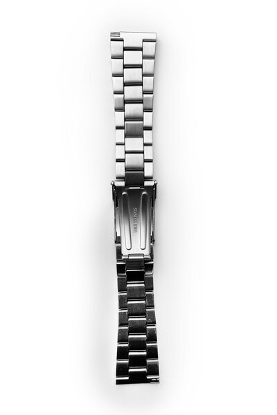 Tauchmeister 22mm steel watch strap S22-steel