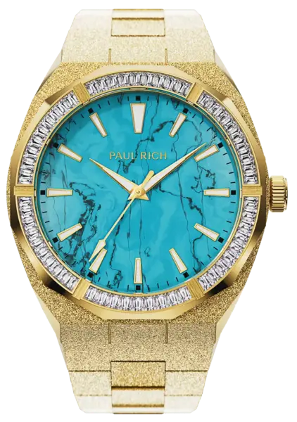 Paul Rich Paul Rich Frosted Star Dust Azure Dream Gold FSD21 Uhr