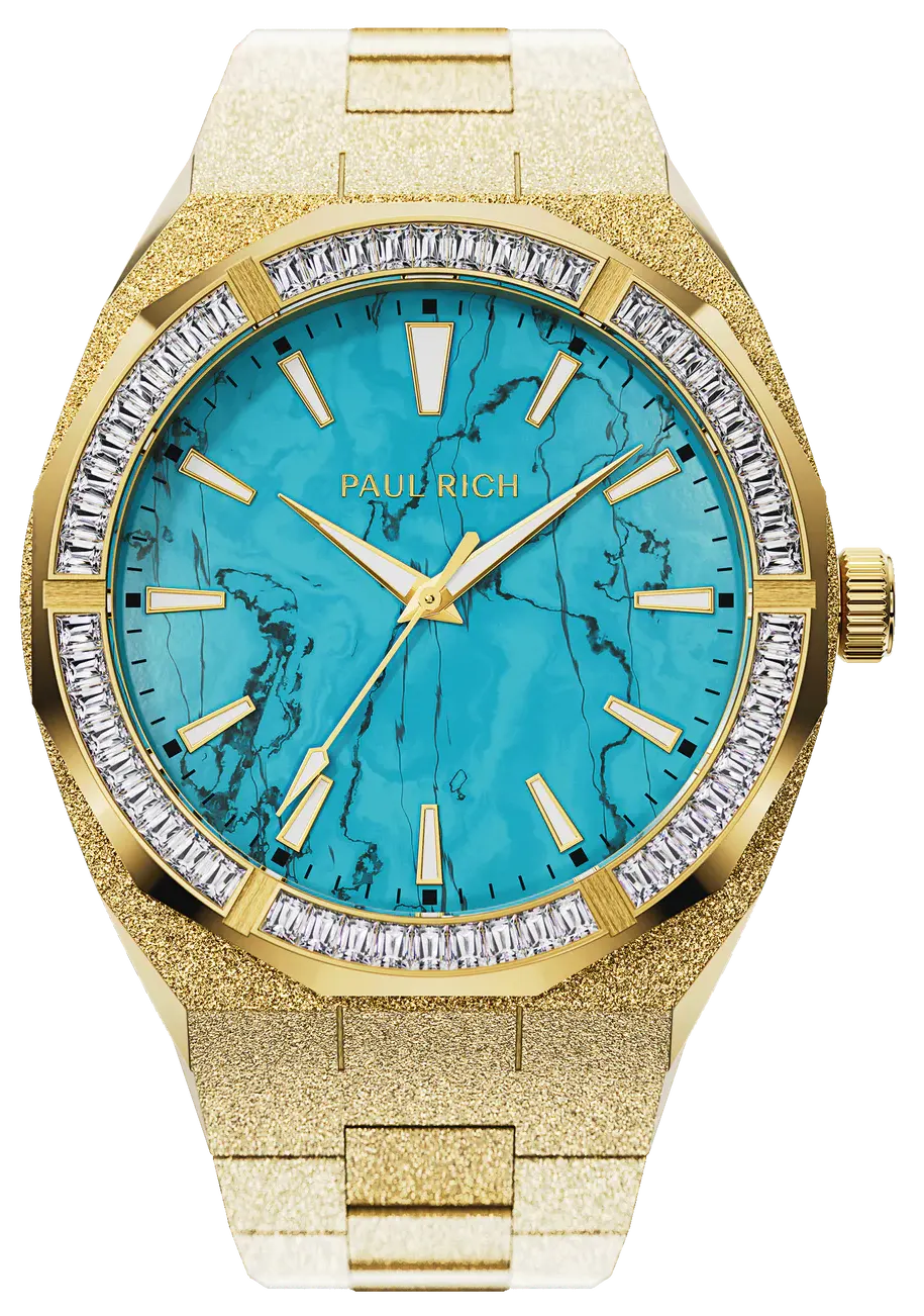 Paul Rich Frosted Star Dust Azure Dream Gold FSD21 watch