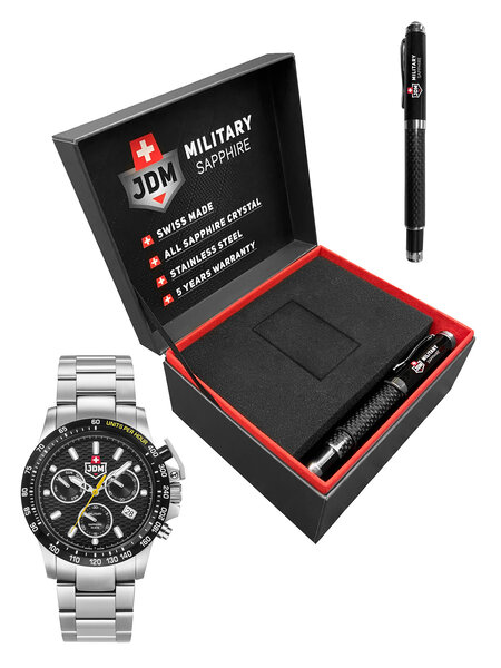 Jacques du Manoir Uhr JDM Military JDM-WG017-01 Charlie II Chrono