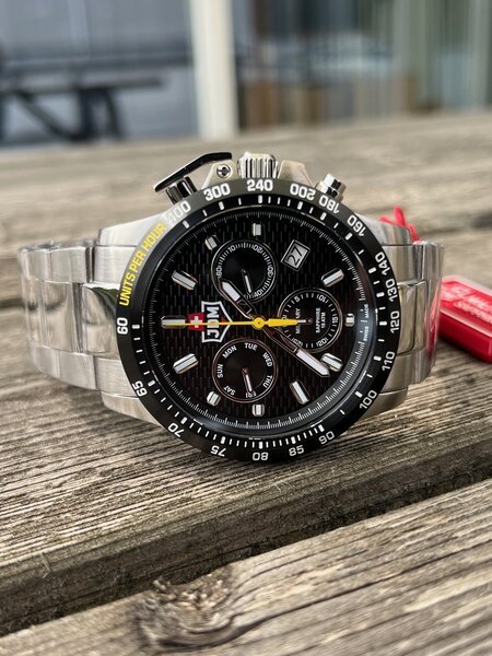 Jacques du Manoir watch JDM Military JDM-WG017-01 Charlie II Chrono