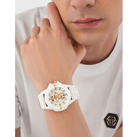 Philipp Plein Philipp Plein PWUBA0123 Der Totenkopf Ecoceramic Uhr