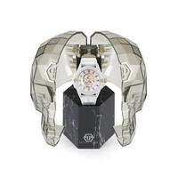 Philipp Plein Philipp Plein PWUBA0123 Der Totenkopf Ecoceramic Uhr
