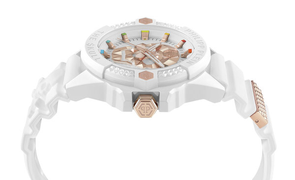 Philipp Plein Philipp Plein PWUBA0123 The $kull Ecoceramic watch