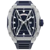 Paul Rich Paul Rich Astro Day & Date Lunar Silber FAS11 Uhr 42,5 mm