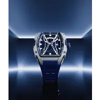 Paul Rich Paul Rich Astro Day & Date Lunar Silber FAS11 Uhr 42,5 mm