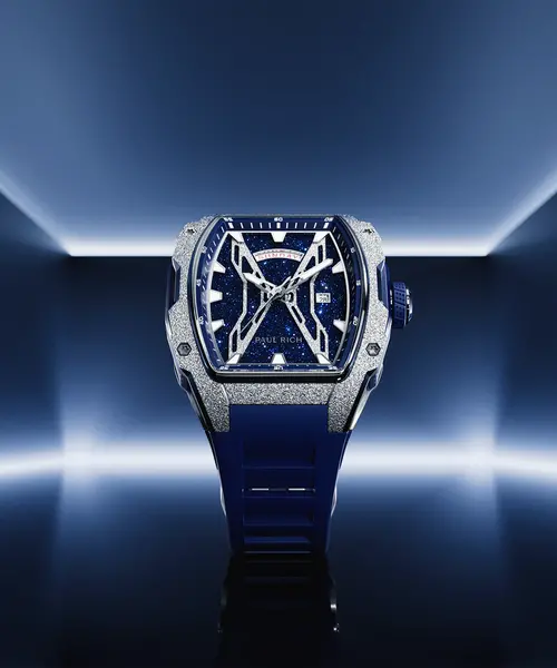 Paul Rich Paul Rich Astro Day & Date Lunar Silber FAS11 Uhr 42,5 mm