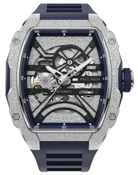 Paul Rich Paul Rich Astro Skeleton Lunar Silver FAS21 automatic watch 42.5 mm