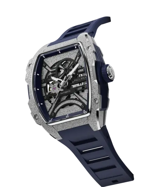 Paul Rich Paul Rich Astro Skeleton Lunar Silver FAS21 automatic watch 42.5 mm