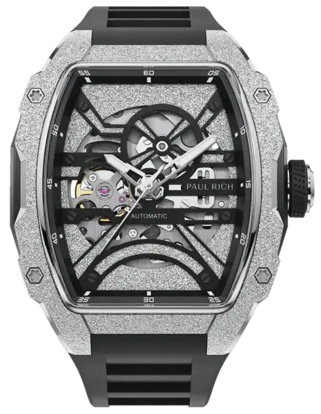 Paul Rich Paul Rich Astro Skeleton Abyss Silver automatic FAS22 watch 42.5 mm