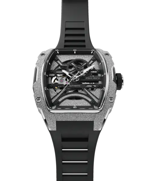 Paul Rich Paul Rich Astro Skeleton Abyss Silver automatic FAS22 watch 42.5 mm