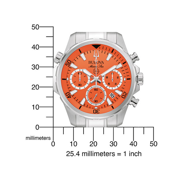 Bulova Bulova 96B395 Marine Star Chronograph Uhr 44 mm