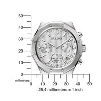 Bulova 96B408 Precisionist watch 44 mm