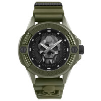 Philipp Plein Philipp Plein PWUBA0423 Der Totenkopf Ecoceramic Uhr