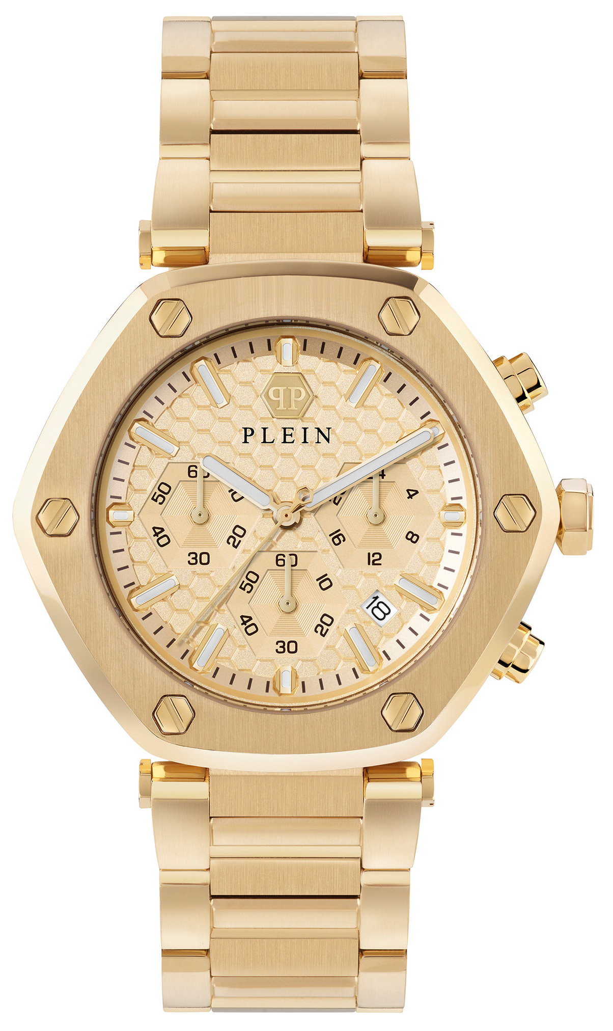 Philipp Plein PWZBA0523 The Hexagon Chrono watch