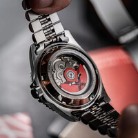 Duxot ✅ Weekend deal! Duxot DX-2057-99 Chocolate Brown Atlantica Diver automatic watch