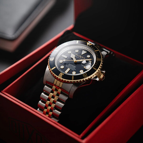 Duxot DX-2057-AA Two Tone Blue Atlantica Diver automatic watch