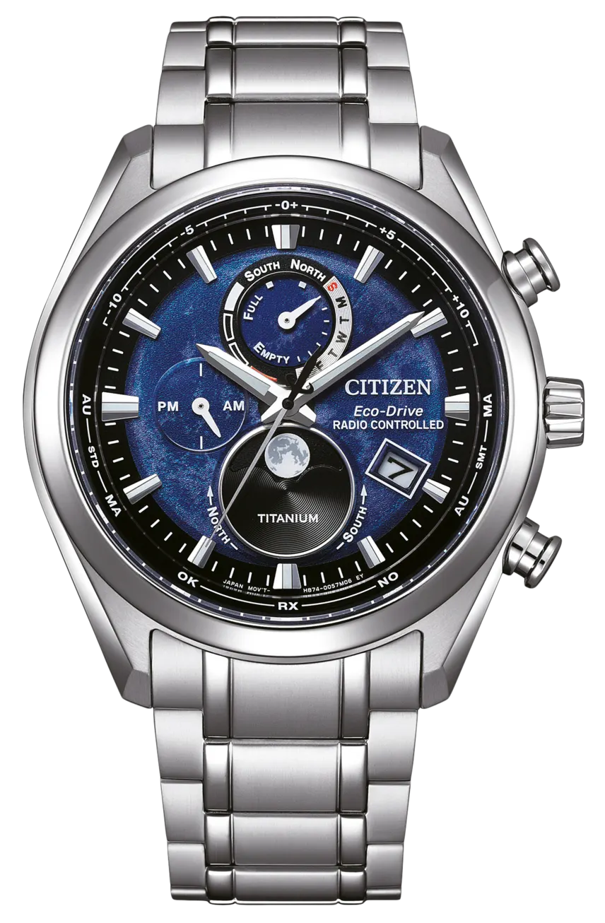 Citizen watch with moon fases