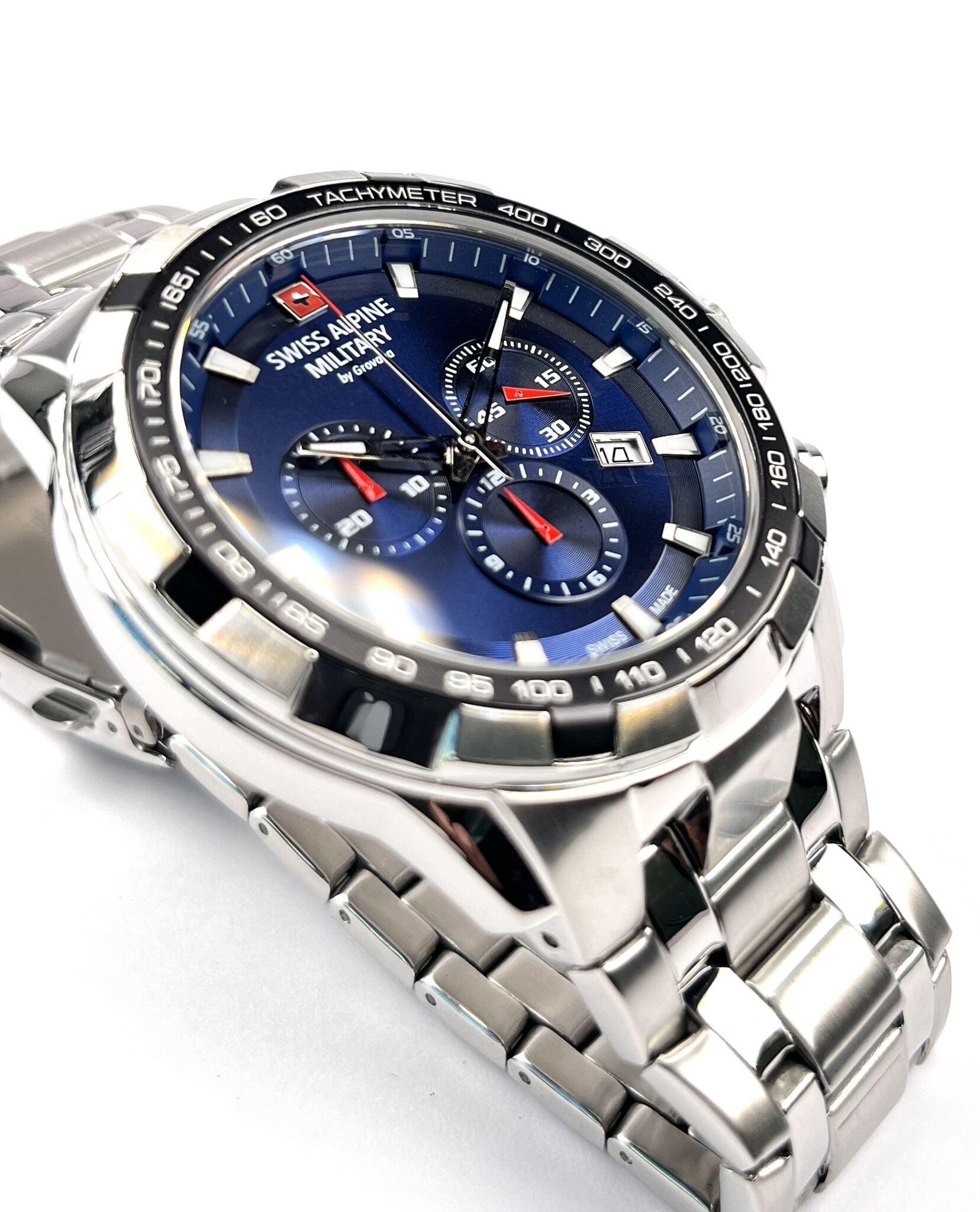 Swiss Alpine Military 7043.9235 men's watch 46 mm sapphire crystal