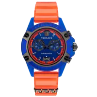 Versace Versace VEZ700922 The Hexagon Chrono watch 44 mm