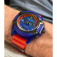 Versace Versace VEZ700922 The Hexagon Chrono watch 44 mm