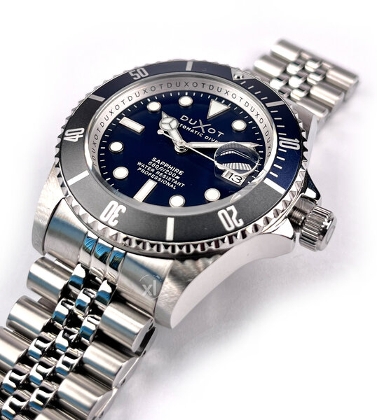 Duxot ✅ Weekend deal! Duxot DX-2057-44 Deep Blue Atlantica Diver automatic watch