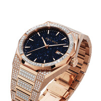 Paul Rich Paul Rich Iced Star Dust II Rose Gold ISD204-A automatic watch
