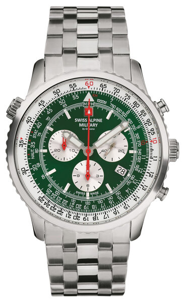 Swiss Alpine Military Schweizer Alpine Military 7078.9134 Chronograph Herrenuhr 45 mm