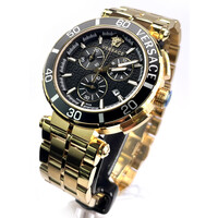 Versace Versace VE3L00522 Greca Chrono Herrenuhr 45 mm