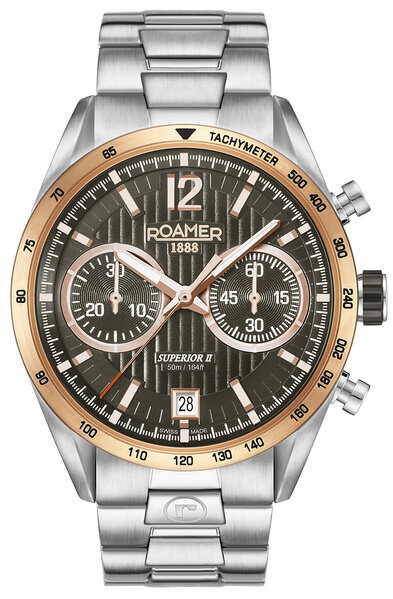 Roamer Roamer 510902 49 64 50 Superior Chrono II Uhr 42 mm