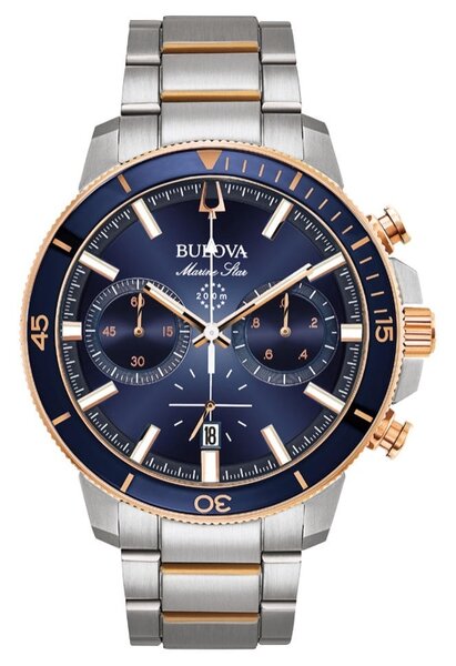 Bulova Bulova 98B301 Marine Star Chronograph men's watch 45 mm