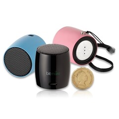 Bitmore Mini Bluetooth Lautsprecher Schwarz im Wert von £27.95