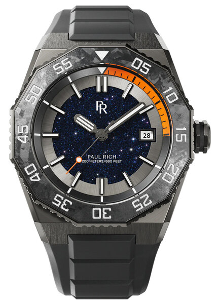 Paul Rich Paul Rich Aquacarbon Pro Forged Grey DIV01 watch