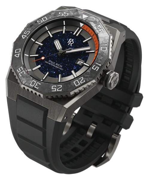 Paul Rich Paul Rich Aquacarbon Pro Forged Grey DIV01-A automatic watch