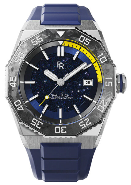 Paul Rich Paul Rich Aquacarbon Pro Horizon Blue DIV04-A automatic watch