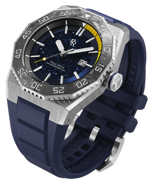 Paul Rich Paul Rich Aquacarbon Pro Horizon Blue DIV04-A automatic watch