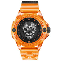 PHILIPP PLEIN SELVAGE EDITION 赤耳 スカル 31 Crypto King Flying Tourbillon DARE DEVIL XII Watch | Philipp