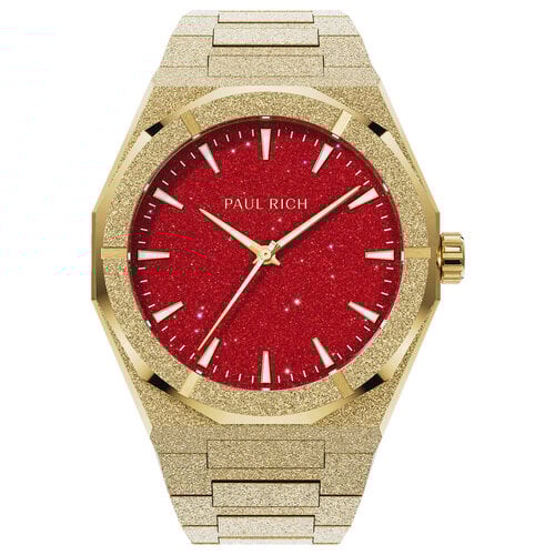 Paul Rich Frosted Star Dust II Gold Red FRSD207 watch