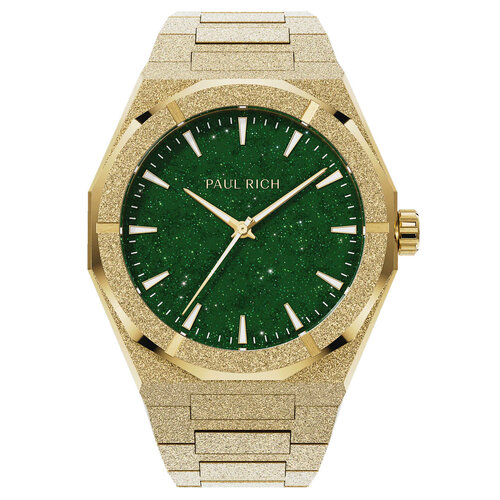 Paul Rich Frosted Star Dust II Gold Green FRSD208 watch