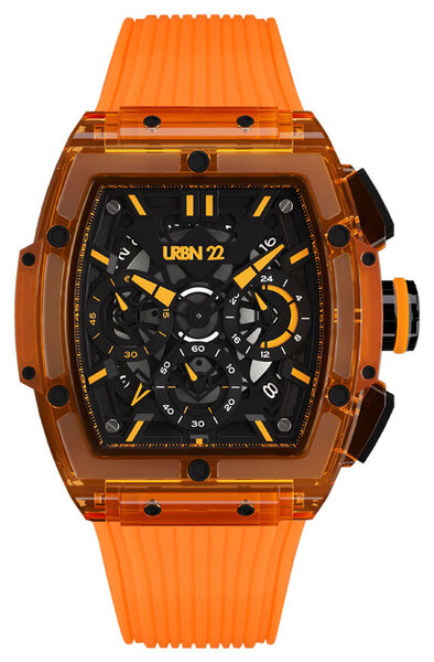 URBN22 Nitro Blazing Orange streetlife chronograph watch