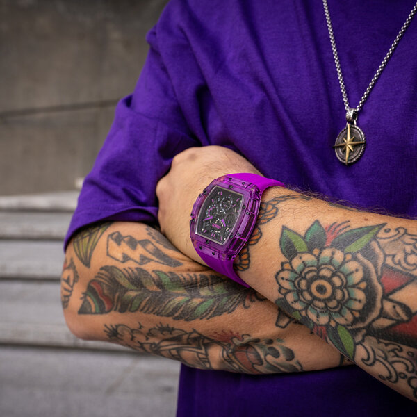 URBN22 URBN22 Nitro Galactic Lila Streetlife Chronograph Uhr